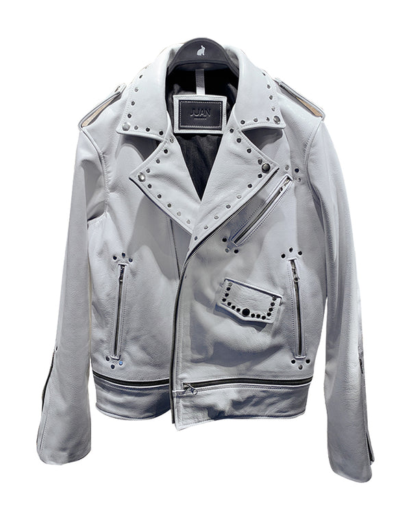 SNOW LEATHER JACKET